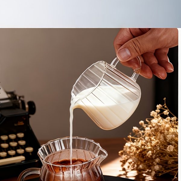 1pc/2pcs Ribbed Glass Tumblers, Glass Coffee Cups, Heat-Resistant Drinkware Vintage Smoothie Cups Transparent Glass Wine Ice Beer Cups, Beverage Glasses, Kitchen Glassware, Smoothie Cups, Easy Design, Reusable Glassware, Bar Additions