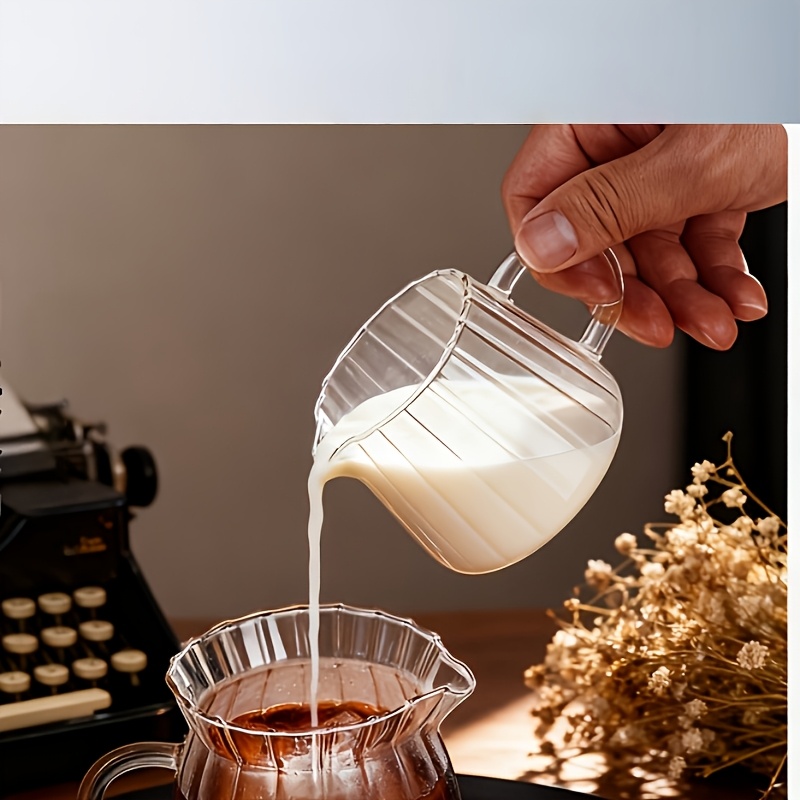 1pc/2pcs Ribbed Glass Tumblers, Glass Coffee Cups, Heat-Resistant Drinkware Vintage Smoothie Cups Transparent Glass Wine Ice Beer Cups, Beverage Glasses, Kitchen Glassware, Smoothie Cups, Easy Design, Reusable Glassware, Bar Additions - Image 7