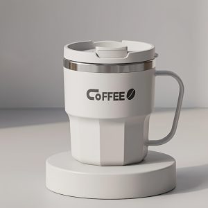 Double Insulated Stainless Coffee Mug with Lid - Reusable Cup, & Color Options, Dishwasher Travel-Friendly for Coffee & Tea - Perfect Gift for Holidays, Office, Camping (Ideal for hot - Image 2