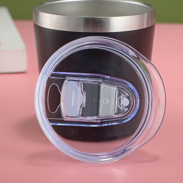 1pc, 8 Ounces, 260Ml, Mini Insulated Milk Cup, Small Capacity Red Wine Glass, Coffee Cup, Double-Layer Stainless Steel Vacuum Insulated Cup, Ice Cup, Compact And Convenient, with Lid, Suitable for Coffee, Red Wine, Tea