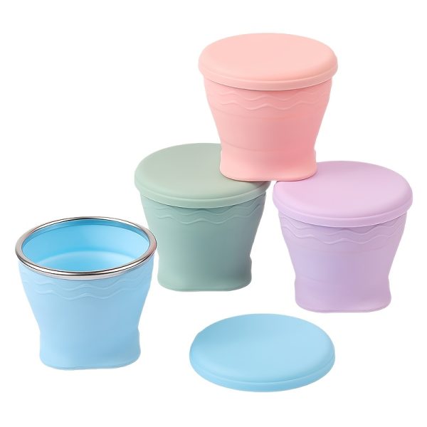 1pc Portable Foldable Water Bridge Outdoor Camping Travel Mug, 6.76oz Compression Cup for Tea and Coffee