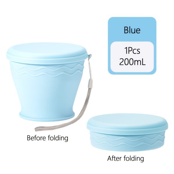 1pc Portable Foldable Water Bridge Outdoor Camping Travel Mug, 6.76oz Compression Cup for Tea and Coffee
