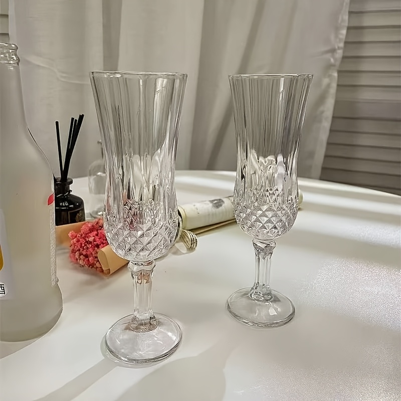 4pcs Set of Tall Glass Cups, Holiday Gift, Wine Glass Set, High-quality Crystal Clear Glass, Exquisite Gift Packaging, Red and White Wine Glassware - Image 3