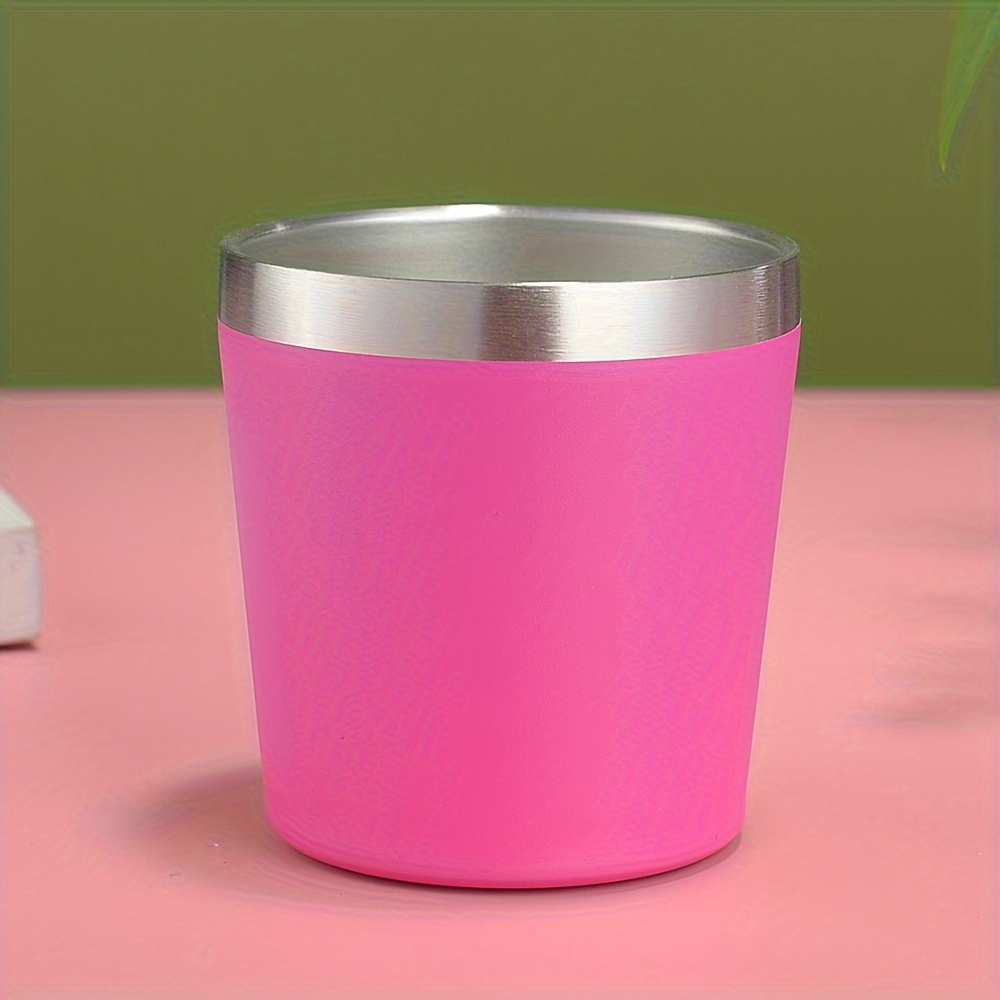 1pc, 8 Ounces, 260Ml, Mini Insulated Milk Cup, Small Capacity Red Wine Glass, Coffee Cup, Double-Layer Stainless Steel Vacuum Insulated Cup, Ice Cup, Compact And Convenient, with Lid, Suitable for Coffee, Red Wine, Tea - Image 17