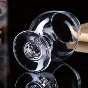 1pc, European Style Wine Glass Glass Liquor Cup Large Belly Whiskey Cup Stemmed Red Wine Glass Brandy Cup Glass - Image 4