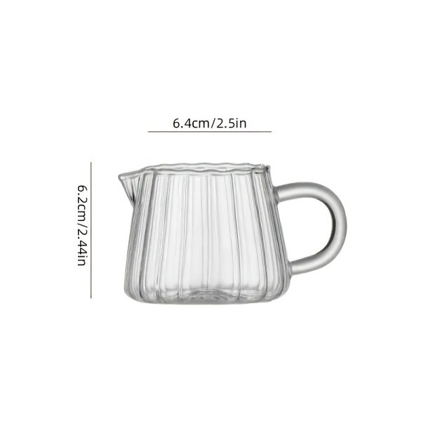 1pc/2pcs Ribbed Glass Tumblers, Glass Coffee Cups, Heat-Resistant Drinkware Vintage Smoothie Cups Transparent Glass Wine Ice Beer Cups, Beverage Glasses, Kitchen Glassware, Smoothie Cups, Easy Design, Reusable Glassware, Bar Additions