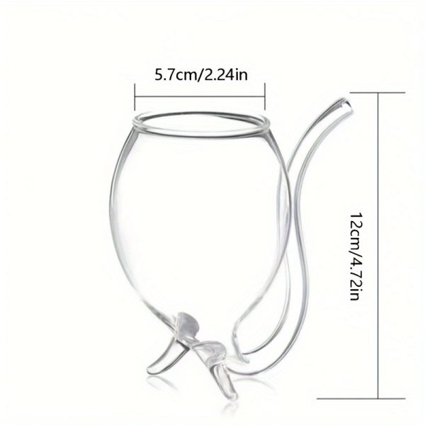 Wine Glass, Cocktail Glass, Decanter Cup, Mug with Built-In Straw, Cocktail, Wine, Champagne, Home Bar, Party, Club, Glassware, Outdoor Camping