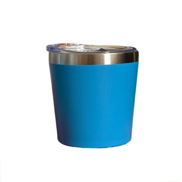 1pc, 8 Ounces, 260Ml, Mini Insulated Milk Cup, Small Capacity Red Wine Glass, Coffee Cup, Double-Layer Stainless Steel Vacuum Insulated Cup, Ice Cup, Compact And Convenient, with Lid, Suitable for Coffee, Red Wine, Tea