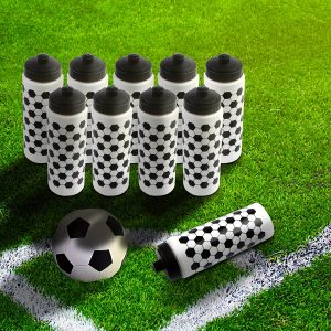 1pc Lightweight Hexagonal Pattern Sports Water Bottle - Durable Plastic with Easy-Pull Lid, Ideal for Students, Perfect for School Sports & Outdoor Activities - Image 11