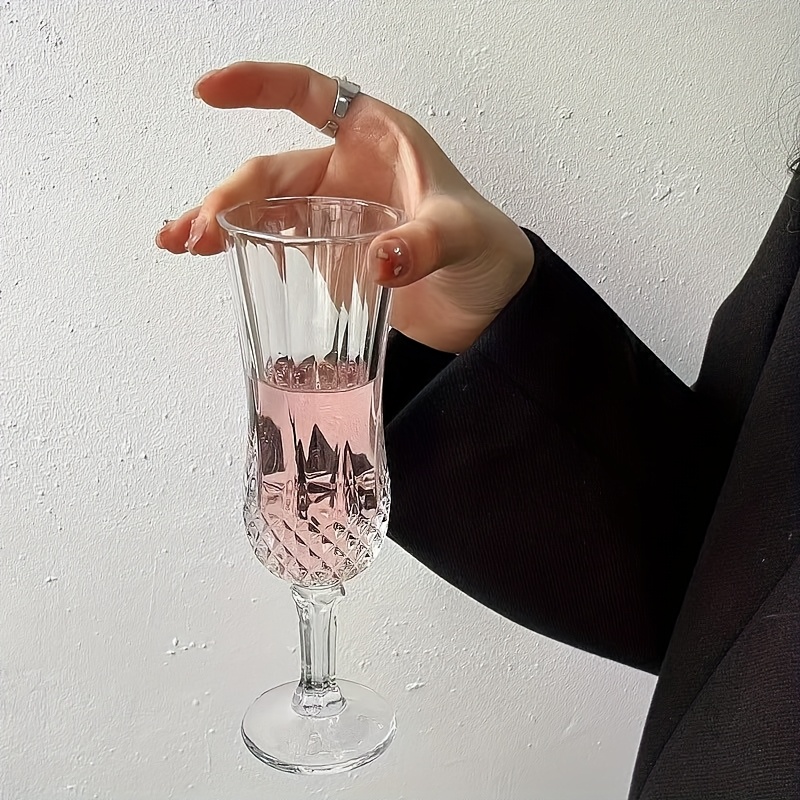 4pcs Set of Tall Glass Cups, Holiday Gift, Wine Glass Set, High-quality Crystal Clear Glass, Exquisite Gift Packaging, Red and White Wine Glassware - Image 4