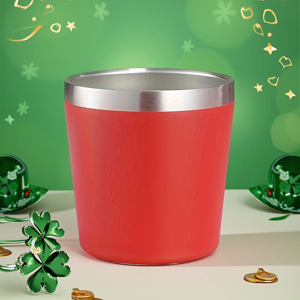 1pc, 8 Ounces, 260Ml, Mini Insulated Milk Cup, Small Capacity Red Wine Glass, Coffee Cup, Double-Layer Stainless Steel Vacuum Insulated Cup, Ice Cup, Compact And Convenient, with Lid, Suitable for Coffee, Red Wine, Tea - Image 19
