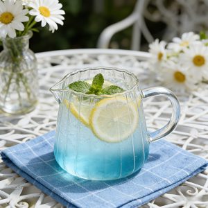 1pc/2pcs Ribbed Glass Tumblers, Glass Coffee Cups, Heat-Resistant Drinkware Vintage Smoothie Cups Transparent Glass Wine Ice Beer Cups, Beverage Glasses, Kitchen Glassware, Smoothie Cups, Easy Design, Reusable Glassware, Bar Additions - Image 8