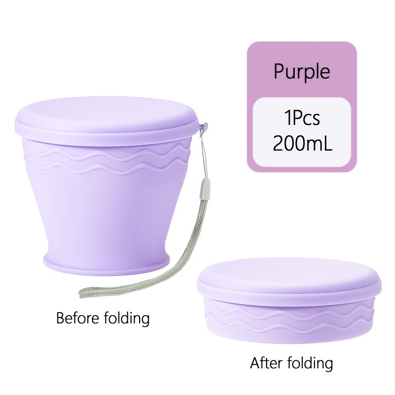 1pc Portable Foldable Water Bridge Outdoor Camping Travel Mug, 6.76oz Compression Cup for Tea and Coffee - Image 10