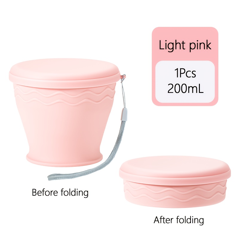 1pc Portable Foldable Water Bridge Outdoor Camping Travel Mug, 6.76oz Compression Cup for Tea and Coffee - Image 9