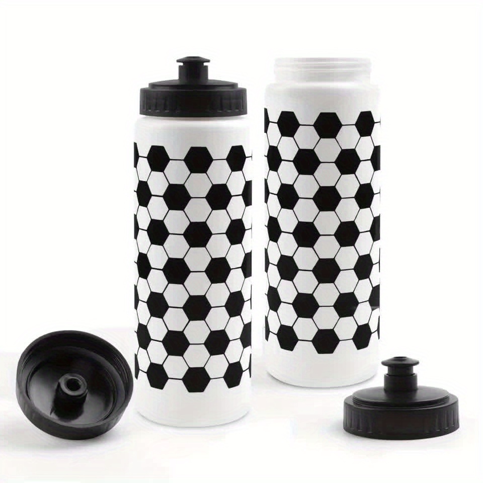 1pc Lightweight Hexagonal Pattern Sports Water Bottle - Durable Plastic with Easy-Pull Lid, Ideal for Students, Perfect for School Sports & Outdoor Activities - Image 19