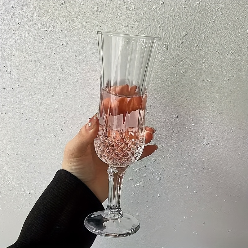 4pcs Set of Tall Glass Cups, Holiday Gift, Wine Glass Set, High-quality Crystal Clear Glass, Exquisite Gift Packaging, Red and White Wine Glassware - Image 2