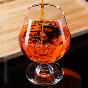 1pc, European Style Wine Glass Glass Liquor Cup Large Belly Whiskey Cup Stemmed Red Wine Glass Brandy Cup Glass - Image 10